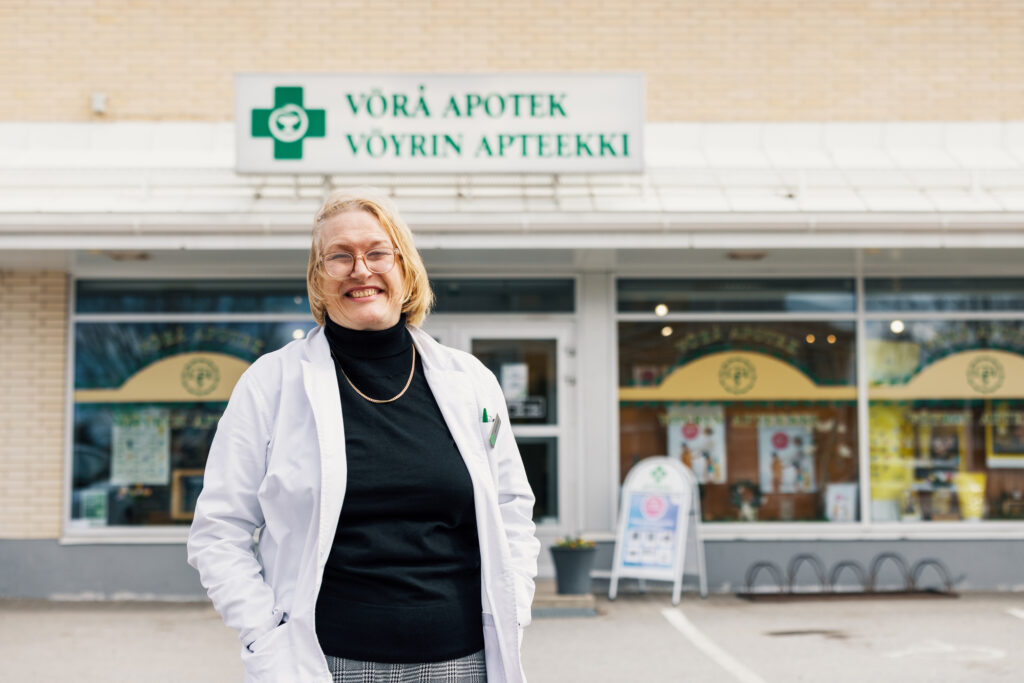 Vöyrin apteekin apteekkari Annika Nordström Björk